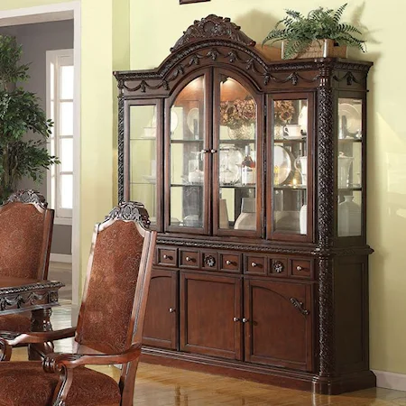 Traditional Buffet and Hutch